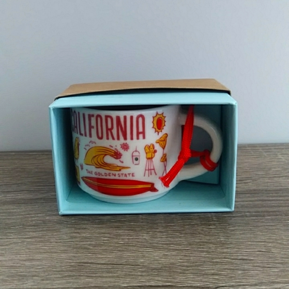 NWOT California Starbucks Been There Series Ornament